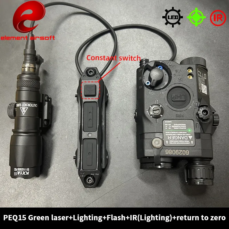 Timing Light Gun - Kit Batteria Element PEQ15 con Torcia